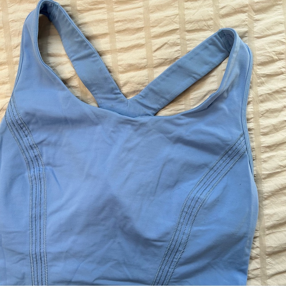 Lululemon Racerback Performance Tank in Periwinkle Blue | Size 8